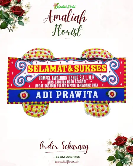 Papan Bunga Ucapan Selamat Kutaagung