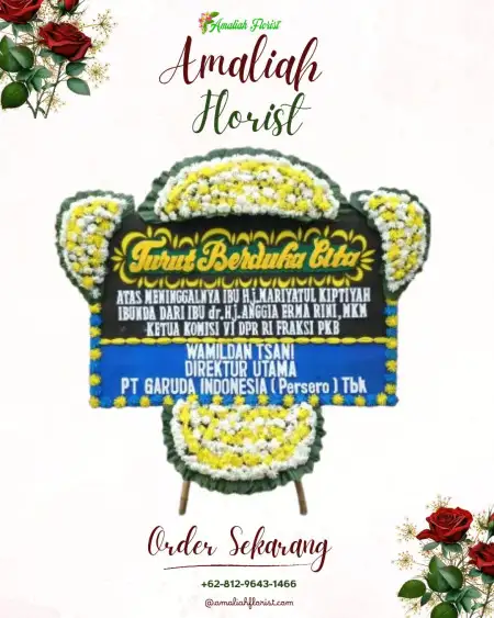 Papan Bunga Duka Kutaagung